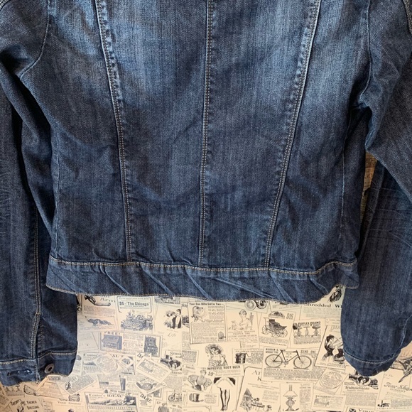 Blue asphalt jean jacket dark denim SZ small - Picture 8 of 8